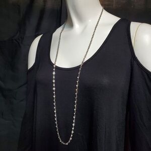 Ann Taylor Silver Necklace